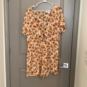 Sunflower romper
